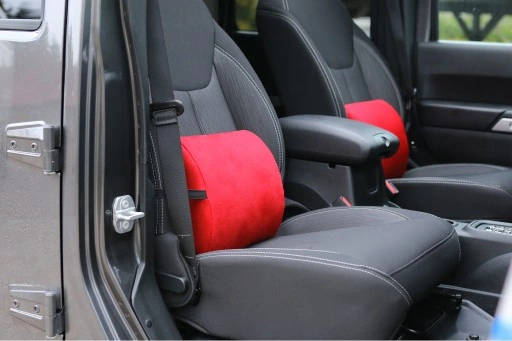 PODUSZKA LĘDŹWIOWA PÓŁWAŁEK POD KRĘGOSŁUP MEMORY