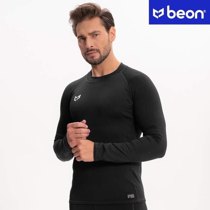 KOSZULKA TERMOAKTYWNA MĘSKA TERMICZNA DŁUGI RĘKAW BLUZKA SZYBKOSCHNĄCA M