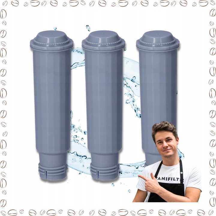 3x Filtr Spitze Gewinde do ekspresu KRUPS zamiennik do CLARIS F088