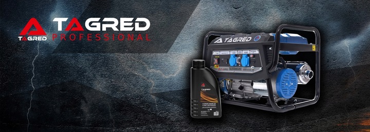 AGREGAT PRĄDOTWÓRCZY PRĄDU TAGRED 3500W AVR +OLEJ