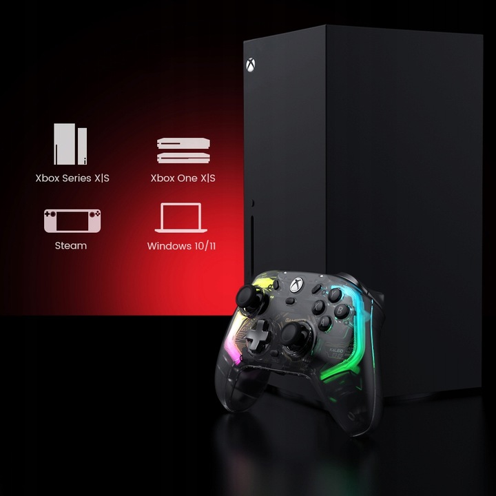 Kontroler Pad przewodowy GameSir K1 Kaleid GamePad LED do Xbox PC Steam