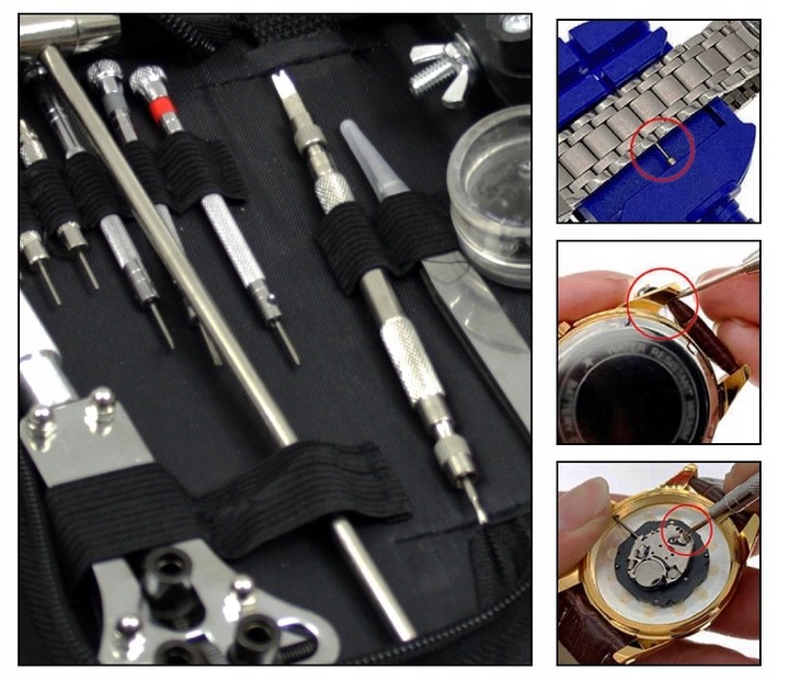 NARZĘDZIA ZEGARMISTRZOWSKIE PRZYRZĄD DO SKRACANIA WYMIANY BRANSOLETY PASKA