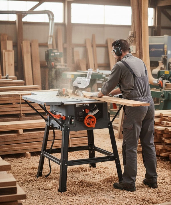 PIŁA STOŁOWA 3400W krajzega przecinarka 4-blaty tarczowa SOFT Start