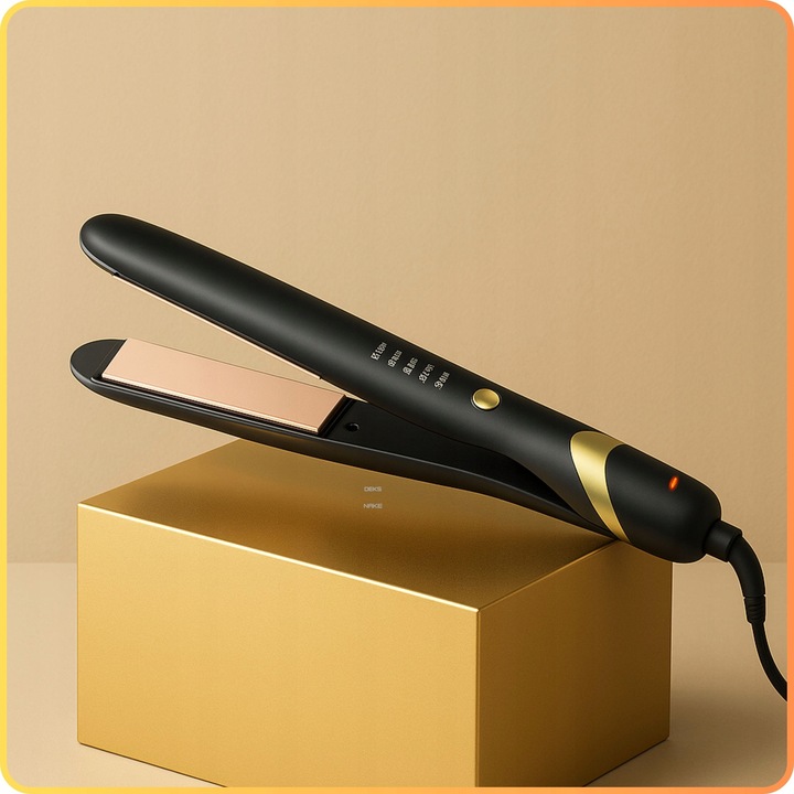 Prostownica do włosów ceramiczna 2w1 Jonizacja Kreci włosy Regulacja