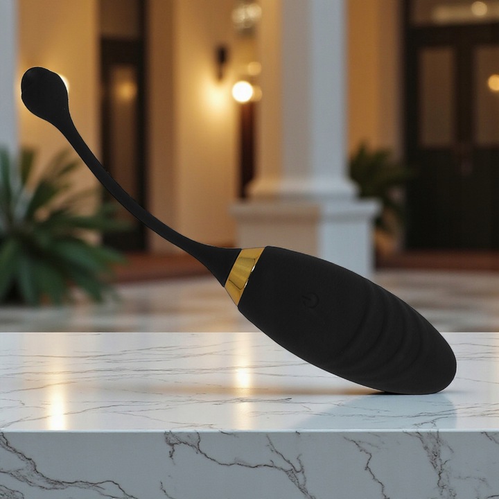 Wibrujące Jajko Stymulujące Z Pilotem Silikon Medyczny 60 Trybów Orgazm