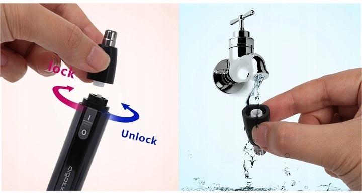 TRYMER DO NOSA UCHA USZU DEPILATOR WŁOSÓW - CE