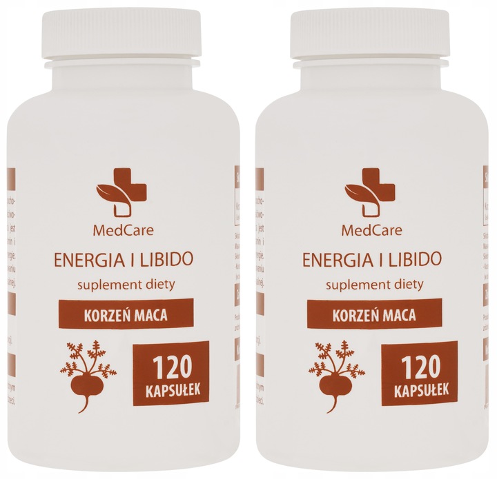 Libido - BIO KORZEŃ MACA 240 kapsułek po 750mg