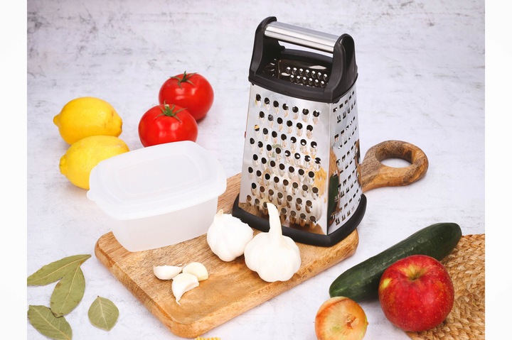 TARKA DO WARZYW tarka do ziemniaków z pojemnikiem ręczna kuchenna stal