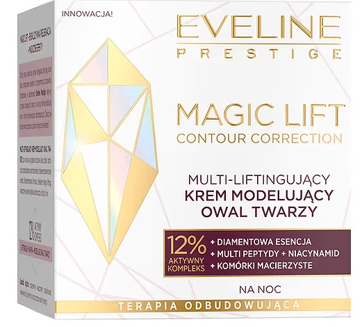 Multi-liftingujący Krem Modelujący Owal Twarzy Na Noc Eveline