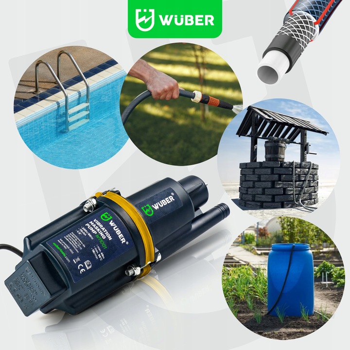 POMPA DO WODY CZYSTEJ GÓRNOSSĄCA DO STUDNI POMPA RUSKA GŁĘBINOWA NUREK