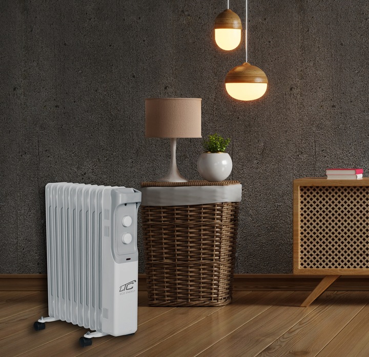 GRZEJNIK ELEKTRYCZNY OLEJOWY OLEJAK 2500W DUŻA MOC XXL 11 ŻEBEREK