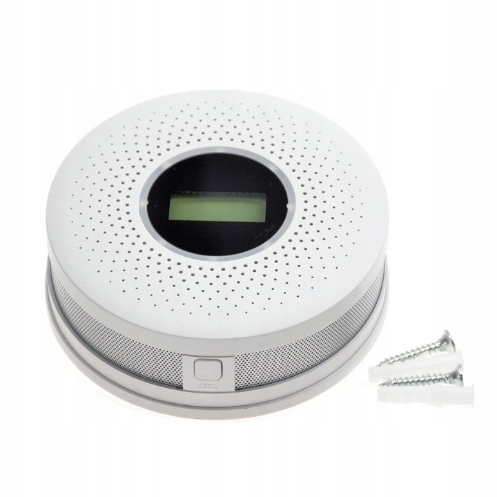 Czujnik Czadu i Dymu Detektor Tlenku Węgla Certyfikowany