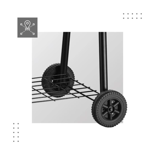 Grill Ogrodowy Węglowy DUŻY z WĘDZARNIĄ Mark Adler Roast 7.0