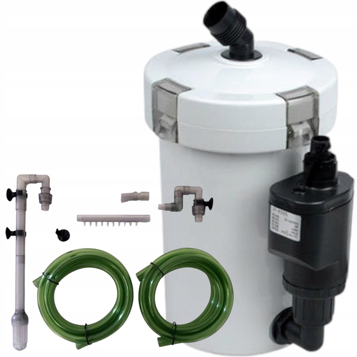 Filtr Zewnętrzny Mechaniczny Kubełkowy HW-602B Do Akwarium