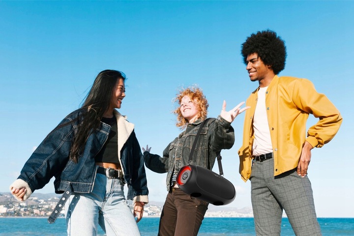 Głośnik Bluetooth Przenośny Bezprzewodowy Manta SPK320 120W Powerbank