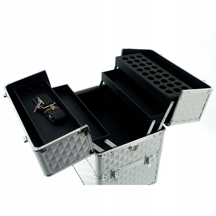 KUFEREK KOSMETYCZNY XL 3D DUŻY NA LAMPĘ LAKIERY