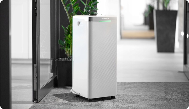 Osuszacz powietrza pochłaniacz wilgoci 20l/24h BERDSEN higrostat timer