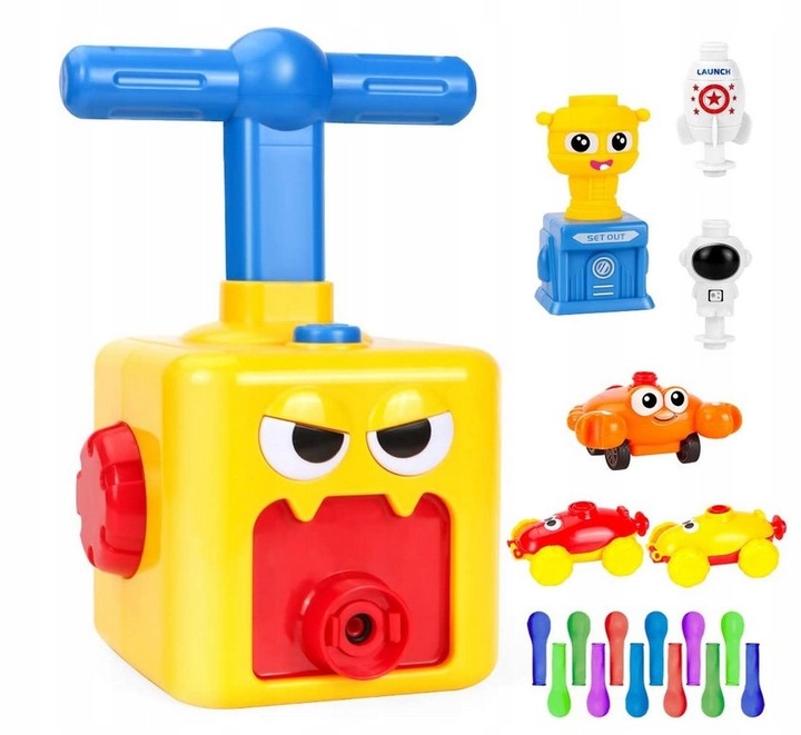 Power Balloon AUTA Z NAPĘDEM pompka balony pojazdy