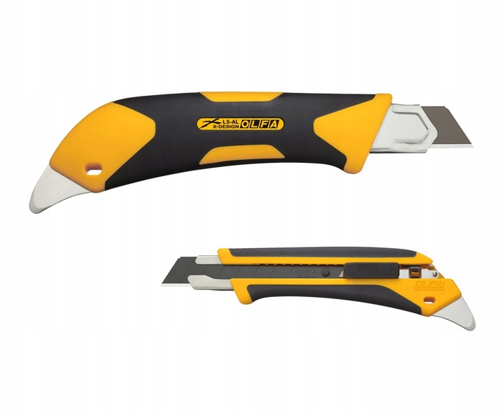 OLFA NÓŻ SEGMENTOWY Z OSTRZEM OSTRY ExcelBlack X-Design L5-AL 18mm