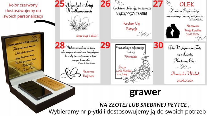 Zapalniczka Plazmowa VIP Usb Dotyk Żarowa Prezent na Dzień Dziadka Grawer