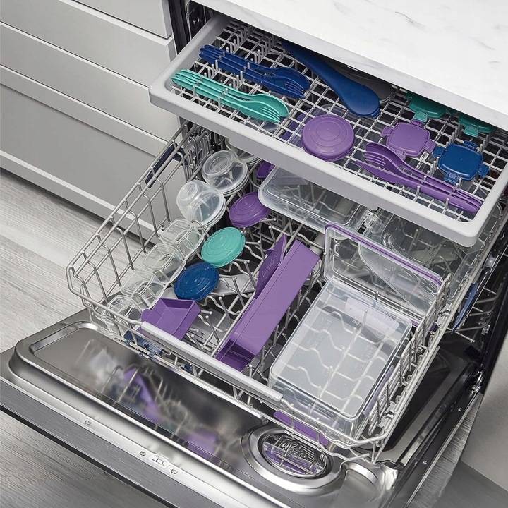 ŚNIADANIÓWKA SISTEMA LUNCHBOX POJEMNIK SOS BOX BENTO 1100ML Z PRZEGRÓDKAMI