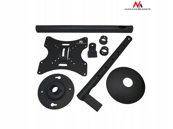 Uchwyt do telewizora sufitowy Maclean, 23-42", 50 - 85 cm, 30kg, czarny, MC