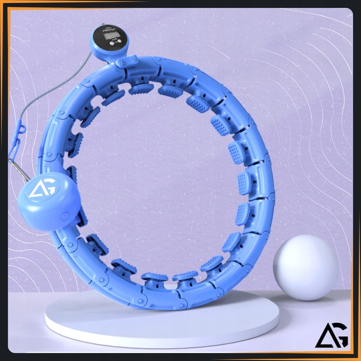 HULA HOP ODCHUDZAJĄCY SMART Z LICZNIKIEM I OBCIĄŻENIEM HULAHOP ODCHUDZAJĄCE