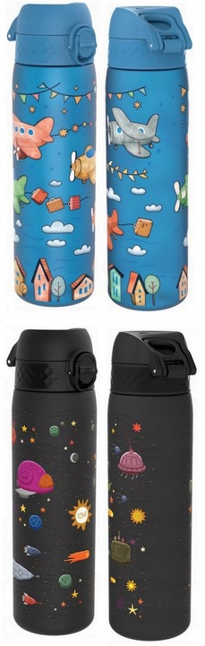 ION8 Dziecięcy bidon butelka na wodę szkoła przedszkole 500ml mix wzorów