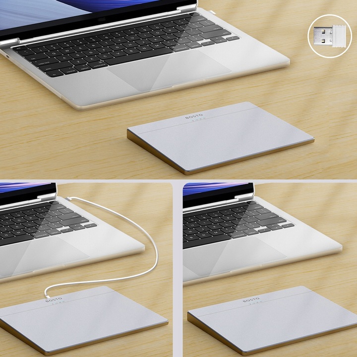 BOSTO T02 Touchpad Trackpad Gładzik BEZPRZEWODOWY do WINDOWS iOS
