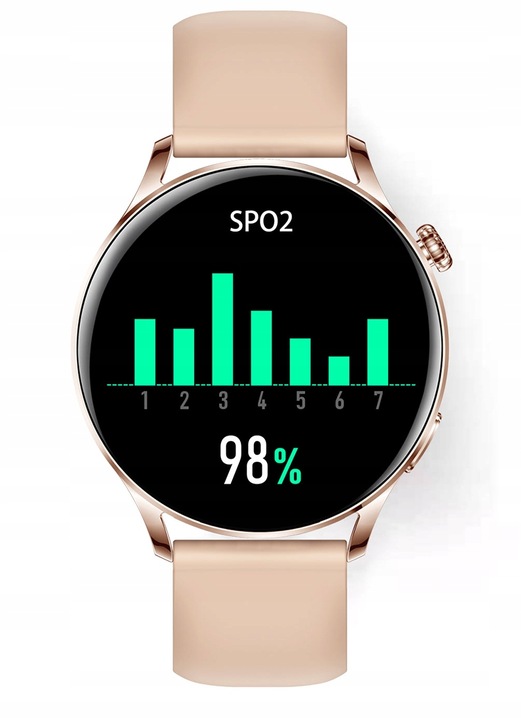 Zegarek Smartwatch Damski Rozmowy Puls Menu