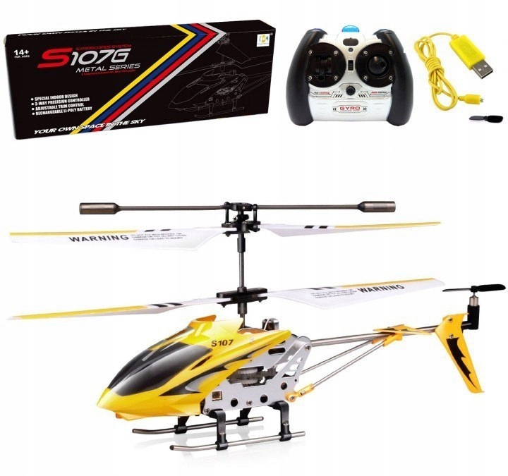 HELIKOPTER ZDALNIE STEROWANY SYMA S107G RC SAMOLOT