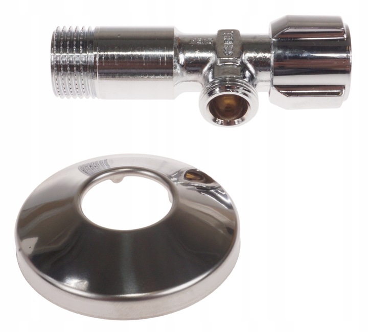 ZAWÓR KĄTOWY ODCINAJĄCY KOMPAKTOWY DO BATERII 1/2x3/8 SCHELL