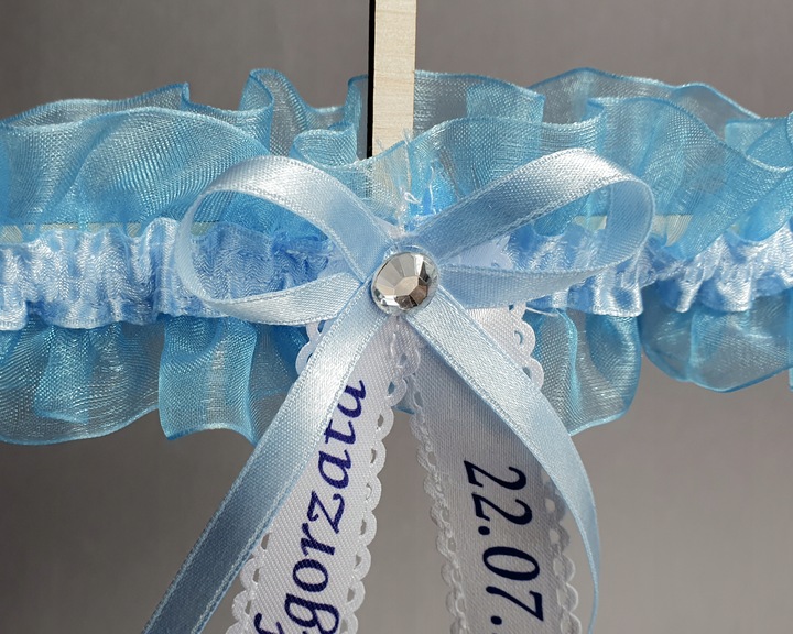Podwiązka ślub imiona data kryształ