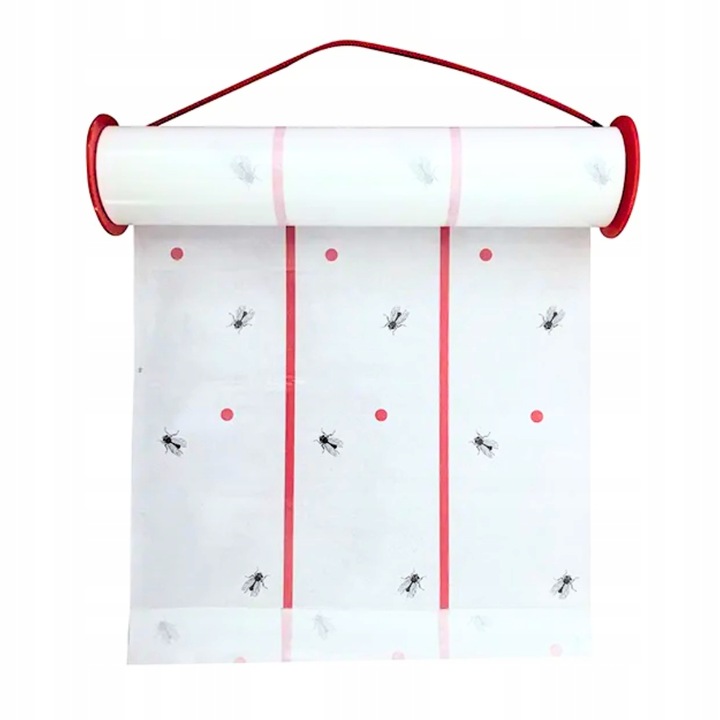 LEP w rolce na muchy owady 25 cm x 10 m
