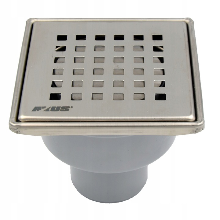 KRATKA ŚCIEKOWA 10X10cm SYFON HYDRAULICZNY I SUCHY