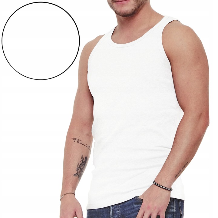 PODKOSZULKA KOSZULKA MĘSKA 100% BAWEŁNA GŁADKA 2XL Moraj