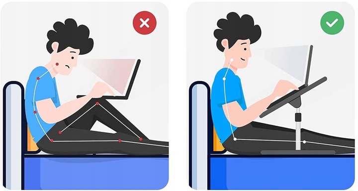 STOLIK DO LAPTOPA REGULOWANY PODSTAWKA MOZOS GAME SL1 SKŁADANA