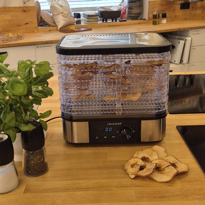 DUŻA Suszarka do grzybów 7 TACEK! warzyw owoców ziół Kohersen MAX