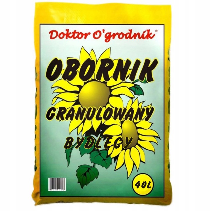 OBORNIK GRANULOWANY 100% BYDLĘCY 40L NAWÓZ z produkcji LISTOPAD 2025