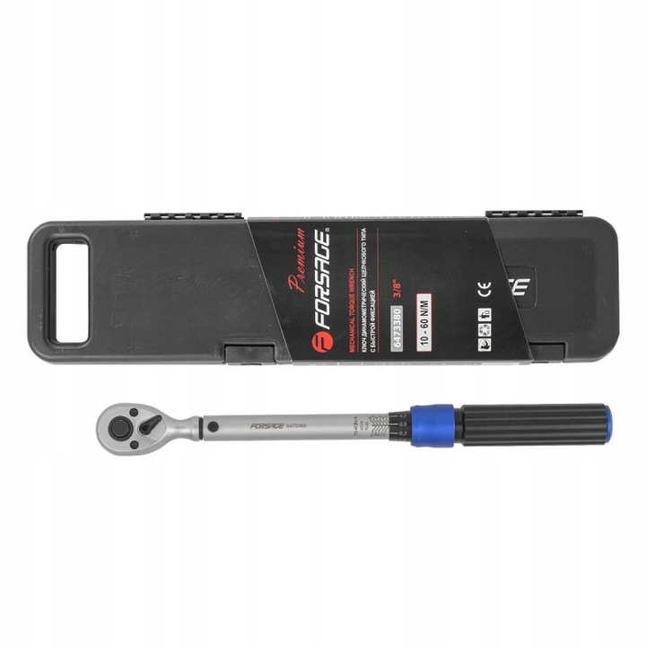 KLUCZ DYNAMOMETRYCZNY certyfikat 3/8 10-60Nm PRECYZYJNY DWUSTRONNY