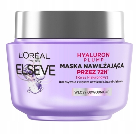 Nawilżająca Maska Do Włosów Loreal Elseve Hyaluron Plump 300 ml
