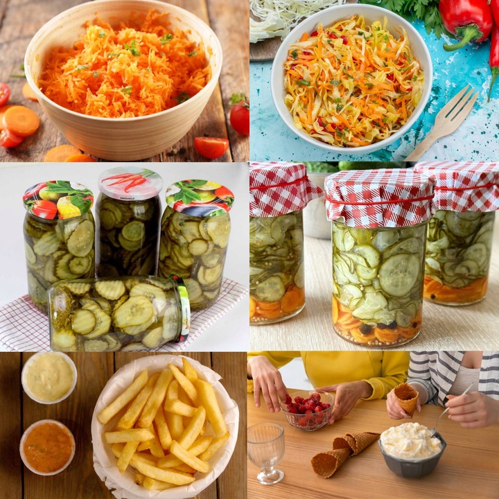 Szatkownica 7w1 Tarka Elektryczna do warzyw sałatek lodów frytek