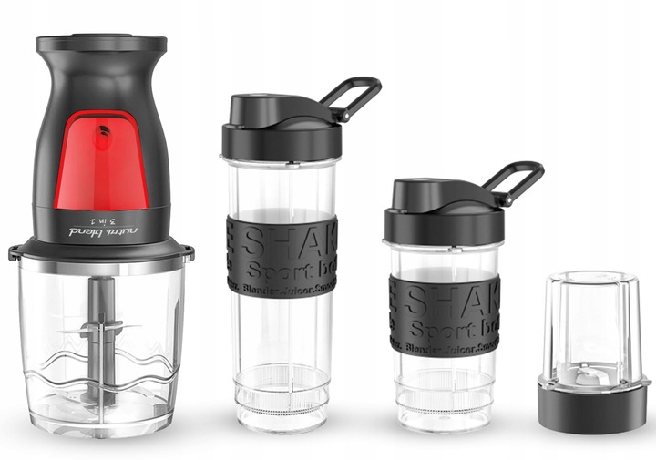 BLENDER 5 w 1 KIELICHOWY KALORIK DO SMOOTHIE KOKTAJLI 2 KUBKI 300W 2