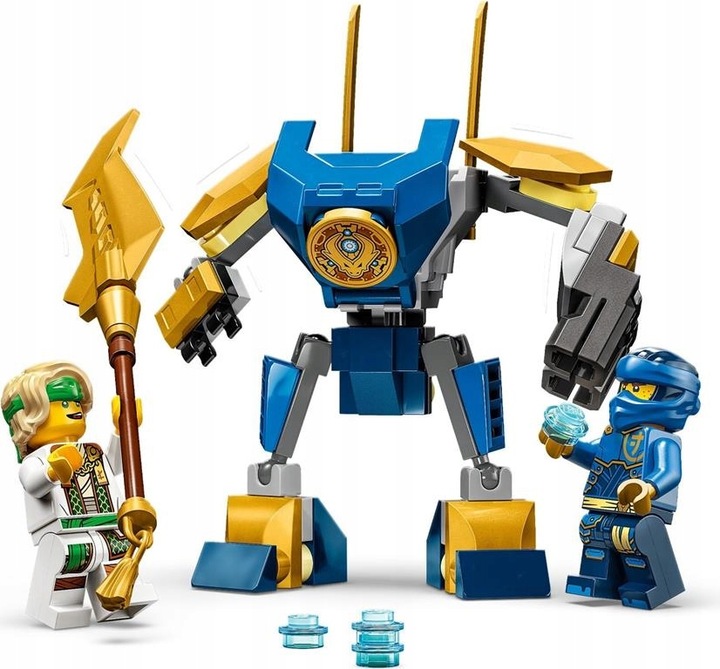 KLOCKI LEGO NINJAGO 71805 ZESTAW BITEWNY Z MECHEM JAYA FIGURKI + TORBA LEGO