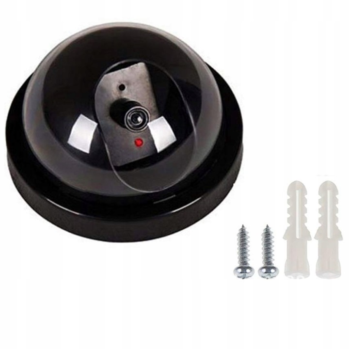 ATRAPA KAMERY PRZEMYSŁOWEJ SZTUCZNA KAMERA KOPUŁKA DIODA MONITORING x