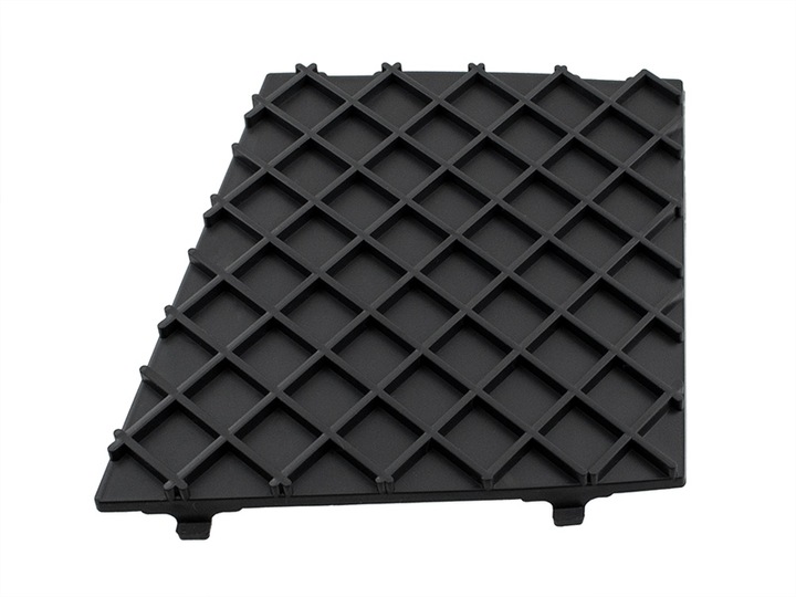 Atrapa Kratka Zderzaka Lewa Czarna Zamiennik do BMW E60 M-Pakiet