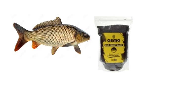 osmo pro method feeder dark pellet 2mm 1kg zanęta