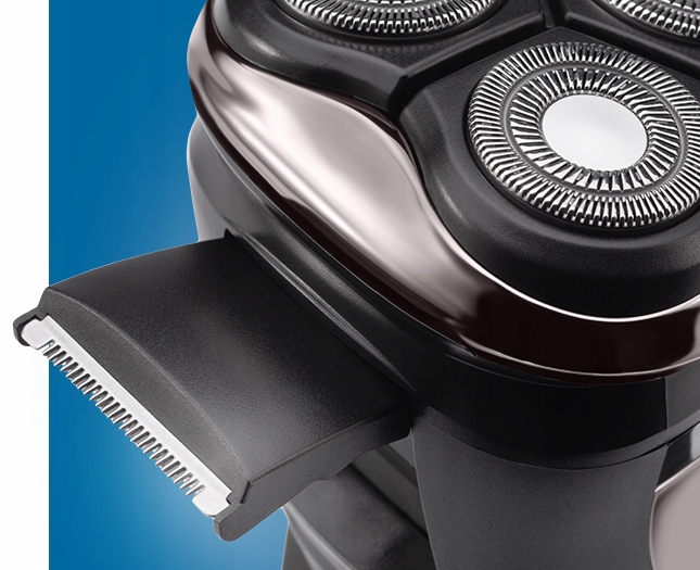 Golarka męska rotacyjna RAVEN EGM003SX LED 99min Trymer + stacja