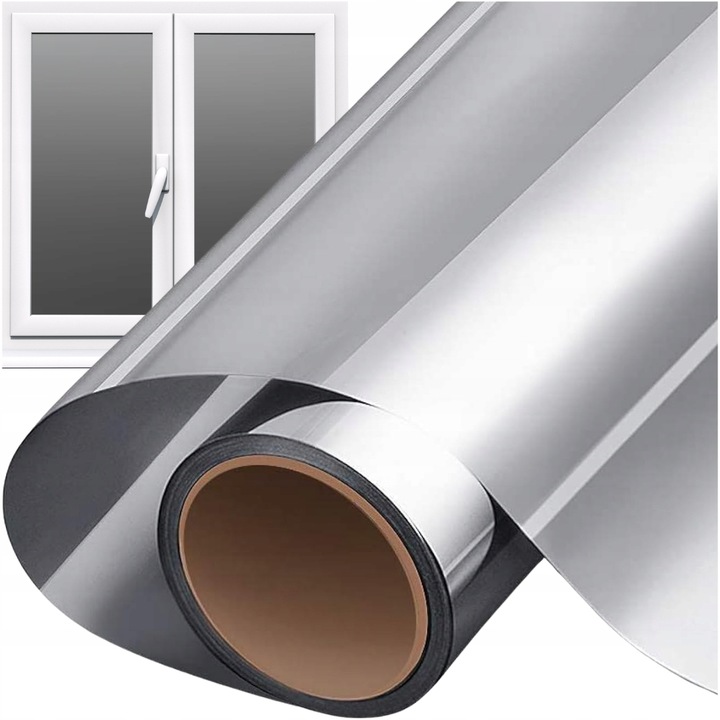 FOLIA LUSTRO WENECKIE OKIENNA SAMOPRZYLEPNA LUSTRZANA DO SZYB OKNA 50x152cm