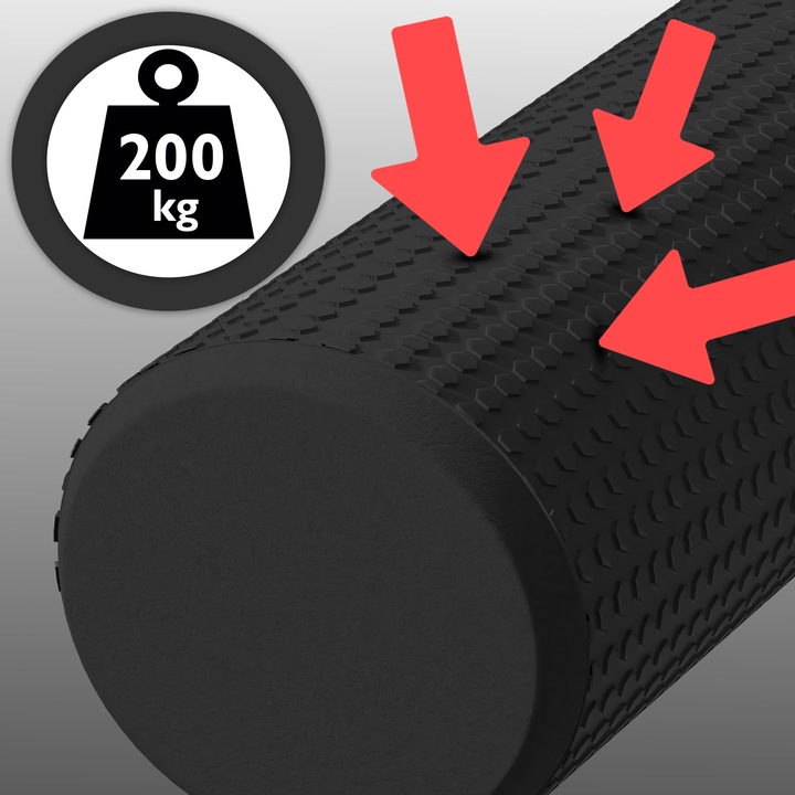 ROLLER DO MASAŻU ĆWICZEŃ ROLER CROSSFIT DUŻY 45,5x15,5CM WAŁEK